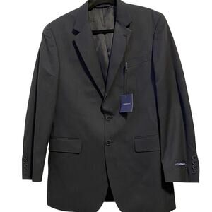 New Croft&Barrow Men’s 38R Classic Fit Blazer Jacket 410 Navy Blue Formal Career